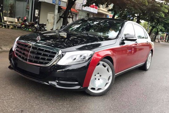 Xe sang Maybach S500 tien ty, &quot;hang doc” tai Ha thanh